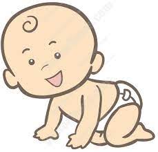 Crawling babies eating baby vector babies care crawling baby vector baby crawls baby crawl vector toddler character illustration baby boy crawling baby diapering baby taking bath. Crawling Baby Wearing A Diaper Stock Cartoon Graphics Vector Toons Baby Cartoon Drawing Baby Cartoon Baby Drawing
