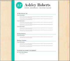modern resume template australia