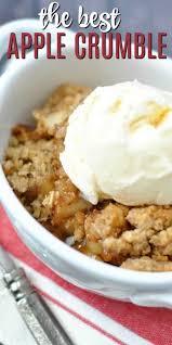This Easy Apple Crumble Recipe Is The Perfect Weeknight Dessert Whether Serving A Crowd Or Just Yourself You Ll Love This Easy Dessert R