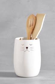 Cat Utensil Pot Buy A Cat Utensil White Kitchen Utensils