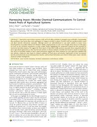 Acs (hull) ltd pest control offer a professional pest control solution for the hull and east yorkshire (east yorks) area. Pdf Harnessing Insect Microbe Chemical Communications To Control Insect Pests Of Agricultural Systems