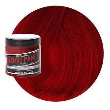 Rock N Roll Red Manic Panic Semi Permanent Hair Color Brown Ombre Hair Color Hair Color Cream Dyed Red Hair
