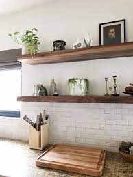 Floating Shelf Floating Shelves Kitchen Walnut Floating Shelves Floating Shelves