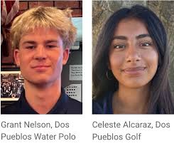 Bishop Diego's Tierney Clark Wins Two Tri-Valley League Swim Titles