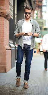 Choosing The Perfect Outfit For A First Date Can Be Challenging But These Basic Wardrobe Choices Will Make You Loo Casual Wear For Men Mens Outfits Men Casual