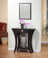 Amazon Com Cappuccino Finish Console Sofa Entry Table With Drawer Home Kitchen Entry Console Table Small Console Tables Hallway Console