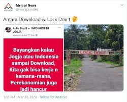 Fitnah dan membunuh adalah kerjaan utama para impostor! Lock Dont Hingga Smackdown Kampung Yang Lockdown Mandiri Buat Banner Kocak Suara Jogja