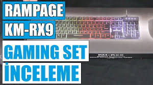 Everest Rampage Km Rx9 Siyah Usb Q Klavye Mouse Set Inceleme Kutu Acilim Usb Klavye Kutular