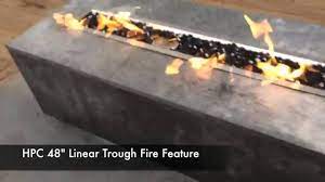 Some are constructed from many. Hpc 48 Linear Trough Fire Feature Youtube