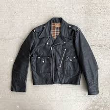 British Sportswear Brimaco Motorcycle Jacket D Pocket Made In Canada Sportswear Leather Jacket Motorcycle Jacket