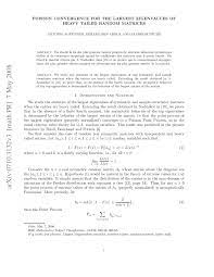 Tag les anges de la télé réalité. Pdf Poisson Convergence For The Largest Eigenvalues Of Heavy Tailed Random Matrices
