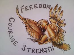 These animals have many admirable qualities that can this tattoo is often used as a reminder of who you are, your strength and your courage. Freedom Courage Strength By Tattoo Parlour On Deviantart
