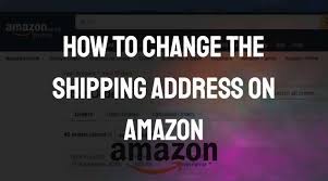 We couldn't change the shipping address since the order was in transit already. How To Change The Shipping Address On Amazon App Authority