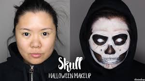 skull makeup grim reaper makeup