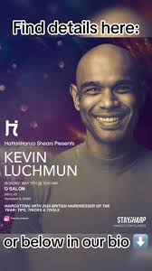 Attention local stylists!, We’re beyond excited to welcome Kevin Luchmun,  2024 British Hairdresser of the Year, to O SALON for a FREE cutting class  presented by HattoriHanzo Shears!, Join us