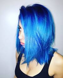 It depends on the color of the hair when it was dyed, and the brand of hair dye. 100 Stunning Blue Hair Options For A Bold Look Style Easily