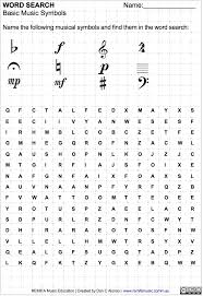 Free Musical Word Search For The Original Pdf Download From The Link Word Find Music Education Music Theory