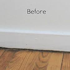 Add Height To Your Short Baseboards Cheaply Baseboards Narrow Hallway Decorating Wood Baseboard
