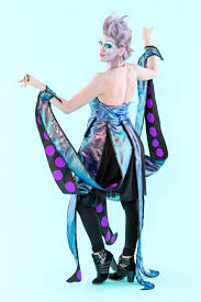 Ursula is a fictional character who appears in walt disney pictures' 28th animated feature film the ursula was embraced as one of disney's best villains seen wearing a fantastic ursula costume. Become The Most Evil Sea Sorceress With This Diy Ursula Costume Mermaid Halloween Little Mermaid Costumes Ursula Costume