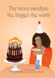Happy Birthday Greetings For Women Birthday Women Women Eating Chocolate Cake With Many Candles Card Cool Birthday Cakes Birthday Cakes For Women Birthday Woman