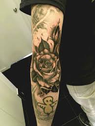 The use of a wider gauge needle or premier ink may have helped retain brightness in the powder blue fill while the black outline could be deployed more clearly. 50 Best Elbow Tattoos Design And Ideas For Men And Women