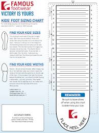 Kids Shoe Size Chart Printable Www Bedowntowndaytona Com