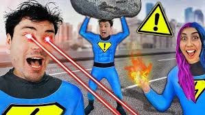 DUDU e CAROL SÃO SUPER HERÓIS!