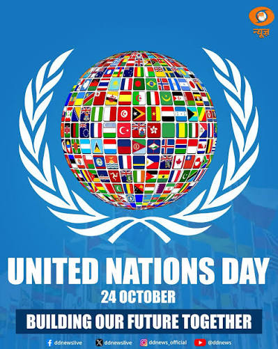 On the occasion of United Nations Day, the world marks the 80th Anniversary of the United Nations! Under the theme 'Building Our Future Together,' UN celebrate eight decades of peace and internationa