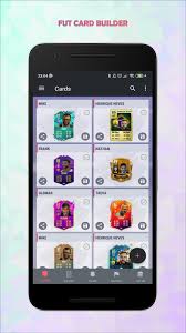 Press the clear button to remove all player cards from your squad. Fut Card Builder 20 For Android Apk Download