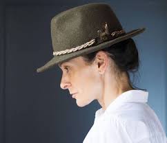 Bavarian Hunting Hat Traditional Hat Hunter Light Gray