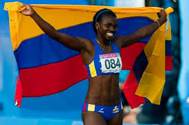 Alegre baile de caterine ibargüen contagió de alegría en inauguración de olímpicos. Amy Guzman Ehimyalexandrag Twitter