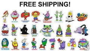 Tom kenny (singing voice) filburt shellbach (also known as filburt turtle) is the tritagonist of the television series rocko's modern life and the comic book series of the same name. Rocko S Modern Life 25 Character Sticker Set Decal 132869095