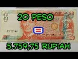 Check spelling or type a new query. Terjawab 20 Peso Berapa Rupiah Youtube