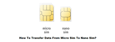 Can You Cut A Normal Sim To A Nano Sim How To Transfer Data From Micro Sim To Nano Sim 4 Ways Internet Access Guide