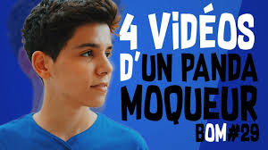 4 VIDEOS D’UN PANDA MOQUEUR