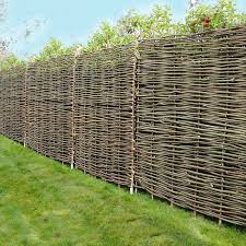 Hazel Hurdle Decorative Woven Garden Fencing Panel 6ft X 6ft 1 8m X 1 8m Natural Woven Wattle Fencin Cheap Garden Fencing Garden Fence Panels Natural Fence