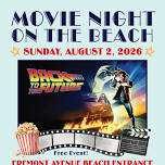 Movies On The Beach – Back To The Future