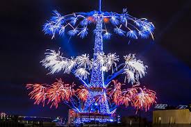 Un spectacle de 35 minutes qui se fera cette année sans public ! Video Et Photos Du Feu D Artifice Du 14 Juillet 2020 A Paris Sur La Tour Eiffel Sortiraparis Com