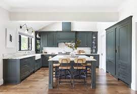 All The What S Why S How Much S Of The Portland Kitchen Big Reveal Emily Henderson Green Kitchen Designs Green Kitchen Cabinets Kitchen Design
