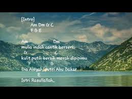 Your #1 source for chords, guitar tabs, bass tabs, ukulele chords, guitar pro and power tabs. Chord Gitar Aisyah Istri Rosulullah Sudah Dicover Oleh Banyak Youtubers Ini Kunci Gitar Dan Dm Gm Sungguh Sweet Nabi Mencintamu C F Hingga Nabi Minum Di Bekas Santos Imburgia