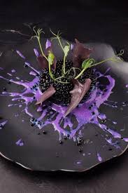 Purple And Nice Food Food Garnish Vietnamese Foods Restaurants Garnish Designs Foodstyling Food Vietnamese Food Art Food Decoration Food Plating
