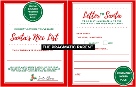 Free business certificate design template. 10 Free Cute Letter To Santa Printable Templates