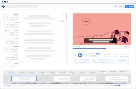 Screenshot of Happy Scribe