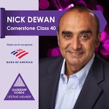 LifetimeMember Spotlight: Nick Dewan (#CornerstoneClass40 #XLerators,  #WestCentralRegion). Thank you for your continued support of Leadership  Florida! Sponsor: @BankofAmerica