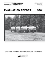 376 White Farm Equipment 5100 Seed Boss Row Crop Planter