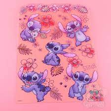 Support Feuille Disney Japan Stitch Transparent - Cutie Galaxie
