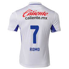 El volante del cruz azul, luis romo, está en la mira del celta de vigo y el espanyol de barcelona en la liga española. Herren Fussball Luis Romo 7 Auswartstrikot Weiss Blau Trikot 2020 21 Hemd