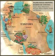 The Coffee Growing Regions Of Tanzania Coffee Roasting Coffee Infographic Coffee Origin