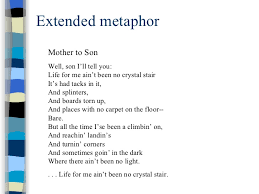 We are things of dry hours and the involuntary plan, grayed in, and gray. Extended Metaphor Poems
