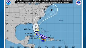 This page maps known active hurricanes, tropical storms, cyclones, and typhoons, as reported by nrl monterey. This Is When National Hurricane Center Update Forecast Cone Wcnc Com